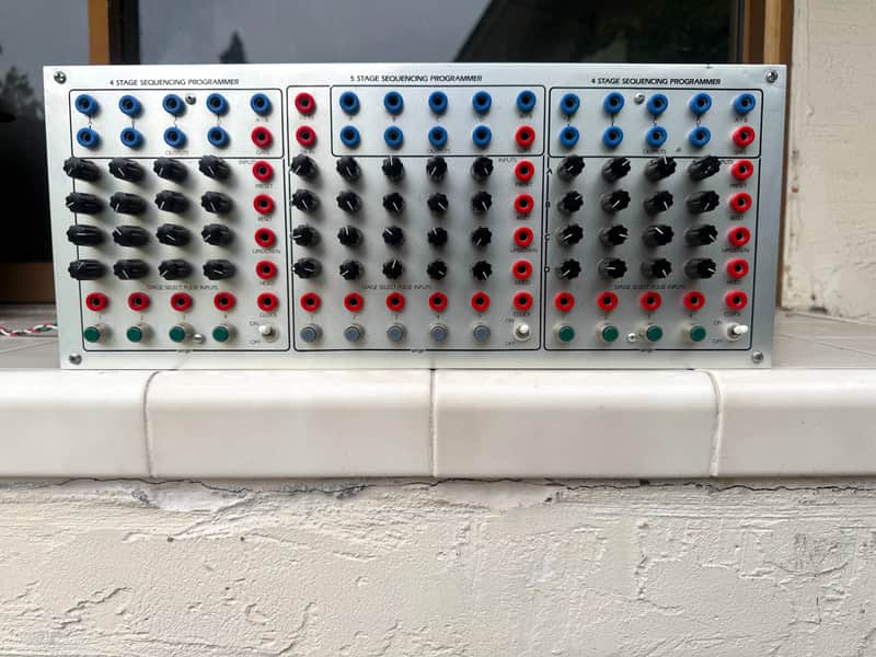 STS Serge Modular Custom Triple Sequencer Panel Oakland 1994 | Reverb