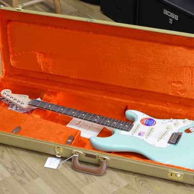 Fender Jeff Beck Stratocaster - Surf Green - Incl Vintage Style Tweed Case image 9
