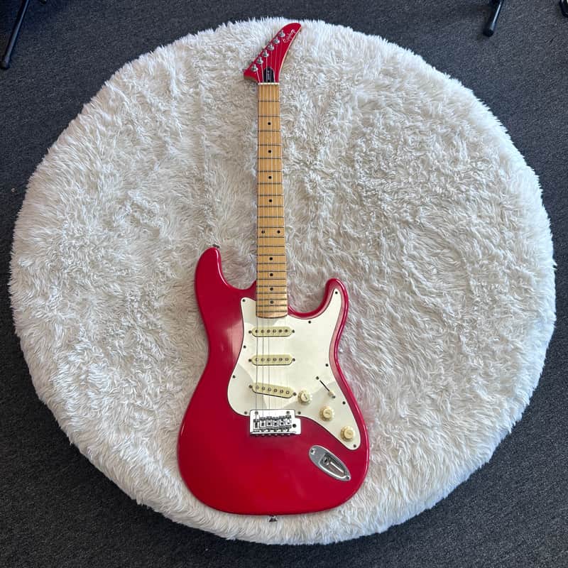 Epiphone S-310 with Maple Fretboard 1988 - 1999 - Fiesta Red image 1