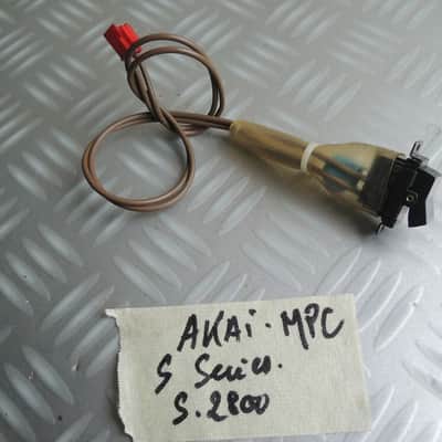 original AKAI SAMPLER S séries S2800 MPC-3000 Power selector + foot controller