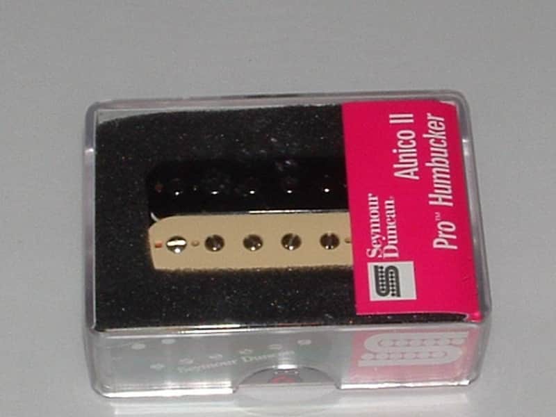 Seymour Duncan APH-1 Alnico 2 Pro Neck Pickup (Zebra) - APH-1n Zebra image 1