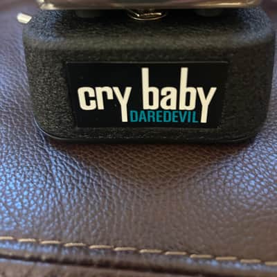 Dunlop DD95FW Cry Baby Daredevil Fuzz Wah 2023 - Present - Black / Chrome image 5