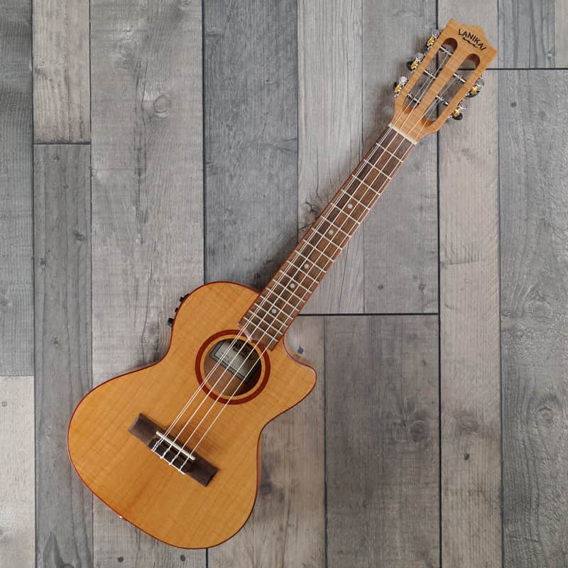 Lanikai FM-5CET Maple 'Low & High G' Electro Cutaway Tenor...