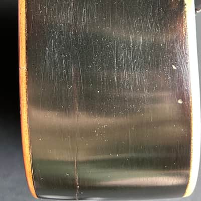 Vintage Gibson Small-Body Archtop Acoustic Guitar Sunburst Kalamazoo MI c.1940s image 15
