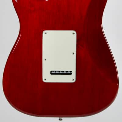 Fender American Deluxe Fat Stratocaster - Crimson Red Transparent 2000 w/OHSC (101102738) image 2