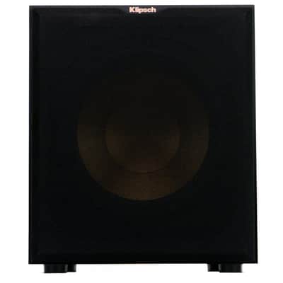 Klipsch Reference R-12SW 12  400W All-Digital Powered Subwoofer, Brushed Black Polymer Veneer image 4