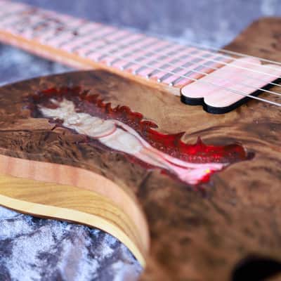 GB Liuteria Custom Boutique Lilith 6 string The Forbidden One edition image 17