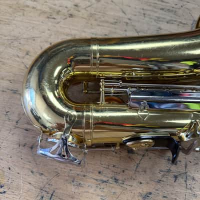 Used Yamaha YAS-23 Alto Sax Saxophone with Case Mouthpiece Neck Strap Just Serviced image 15