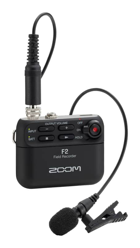 ZOOM F2 - field recorder + Microfono lavalier image 1