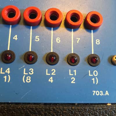 CES Ed-Lab 703a Digital Systems Lab modular synth analog computer banana logic suitcase expander image 10