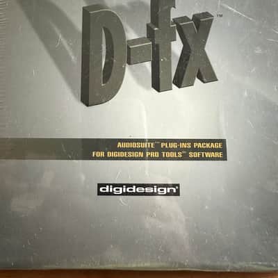 Digidesign D-fx audio suite plugin for Pro Tools 2000’s image 1