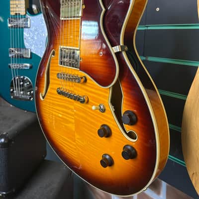 Ibanez Artcore AS103 Custom Vintage Burst 2010 Semi-Hollow Electric Guitar image 5