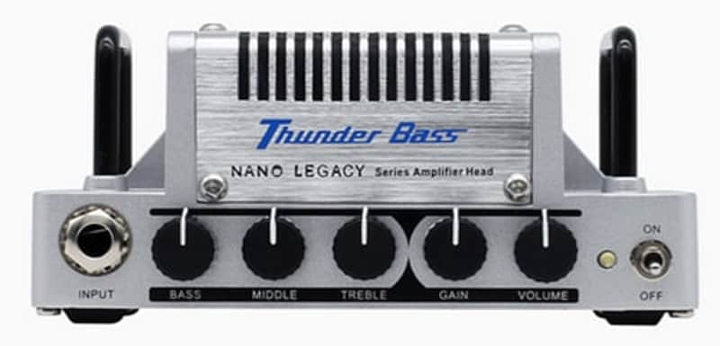 Hotone NLA-4 Bass Amplifier Head, Solid State, 5 Watts With 3-band EQ, Volume and Gain image 1