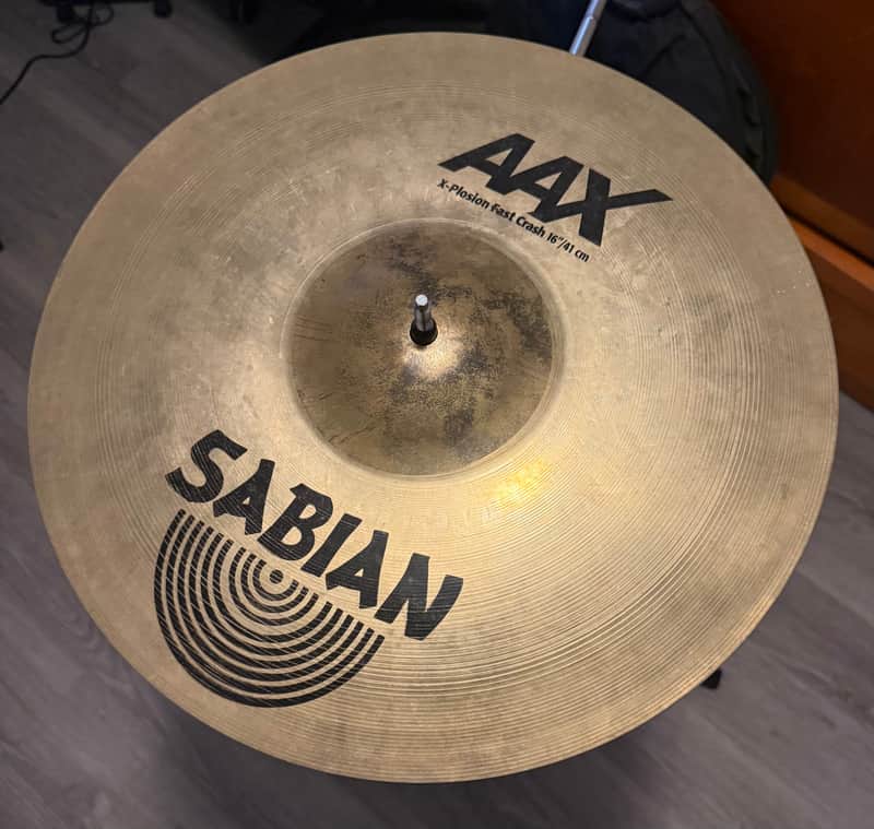 Sabian 16" AAX X-Plosion Fast Crash Cymbal 2010 - 2018 - Brilliant image 1
