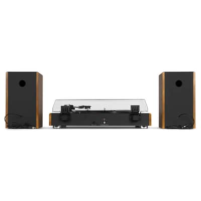 AUDIZIO RP335 Vintage Record Player with speakers Wood image 3