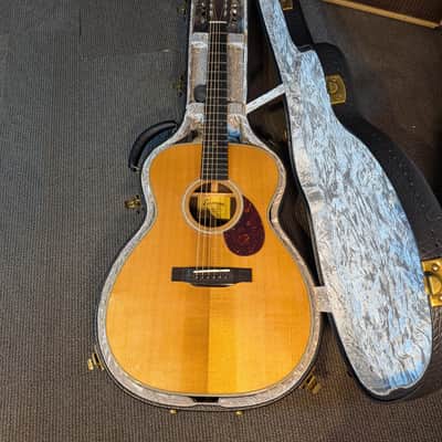 Eastman E20OM Thermo-Cure Acoustic Guitar w/Case - Natural (Serial #M2522893) image 8