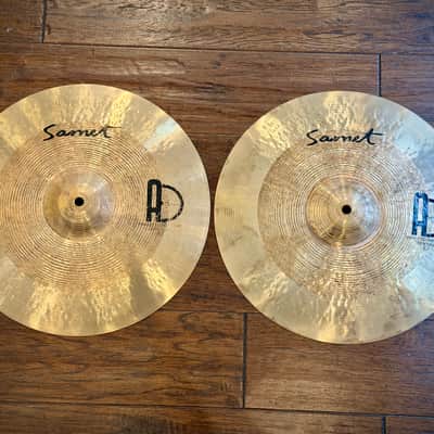 Agean Cymbals Samet 5-pc Cymbal Pack 14" HH, 16" Crash, 18" Crash, 20" Ride + 10" Splash image 4