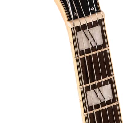 Washburn SH35 Semi-Hollow Electric Guitar, Rosewood Fingerboard, Trans Red image 4