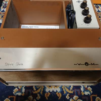 1961 Voice of Music Stereo Twin 168 Vintage 10 Watt 6V6 12AX7 Fully Serviced image 2