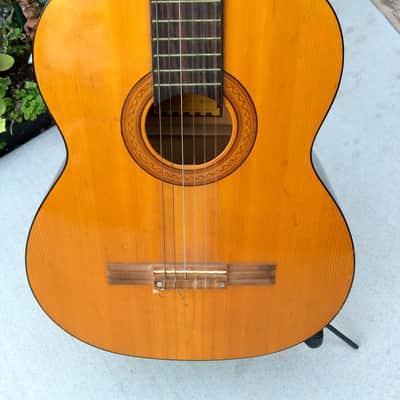 1960's Bruno Ventura 1583 Japanese Made Classical Guitar image 3