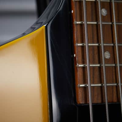 Gibson Thunderbird Bass, Thunderbee Yellow and Black | Factory Modified image 12