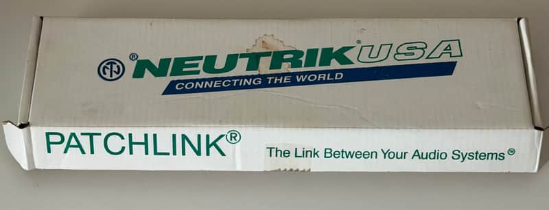 Neutrik NYS-SPP-L1 48-Point TRS Patchbay 2010s - Black image 1