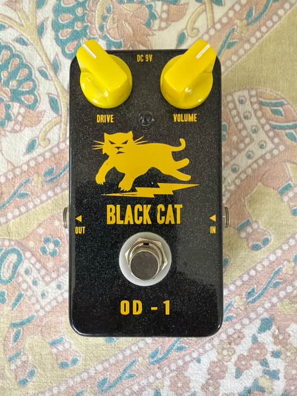 Black Cat OD-1 Freddie Fuzz 2010s - Black image 1