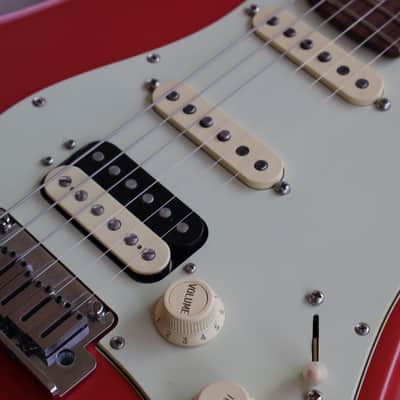 2025 Fender American Ultra Luxe Vintage '60s Stratocaster HSS (Fiesta Red) image 5