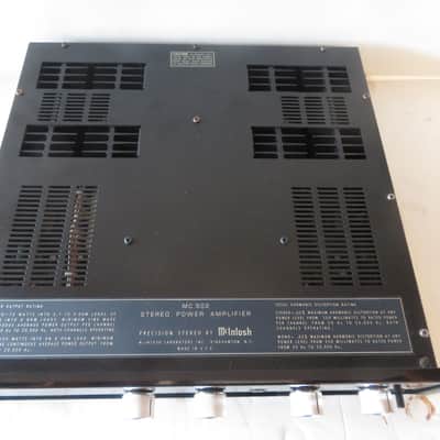 McIntosh MC 502 Power Amplifier 1978-1982 - standard image 3