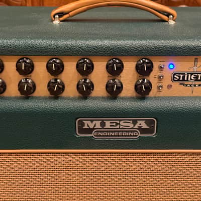 Vintage 2006 Mesa Boogie Stiletto Ace Two-Channel 50-Watt 2x12 Guitar Amp Combo - Green image 7