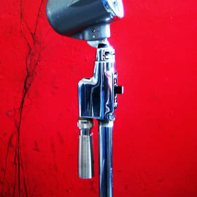 Vintage 1940's Astatic N-80S Crystal microphone High Z w Switchcraft 339A XLR cable adapter 10C 10D image 4