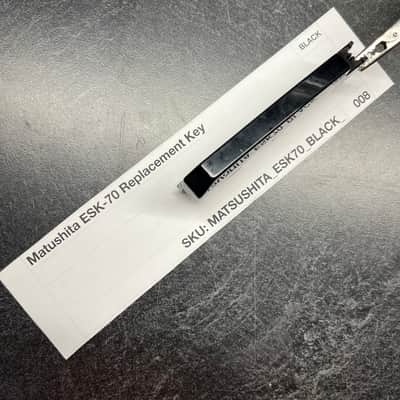 Matsushita Replacement SHARP/BLACK Key (ESK-70 Keybeds) for Korg Polysix/Poly-61/Poly-800/DW-6000, Memorymoog, Oberheim OB-8, Prophet-600, Akai AX-60, Kawai SX-210/240, etc