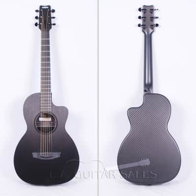 Rainsong CH-PA1100NSG Concert Hybrid Carbon Fiber Parlor No Electronics W/ Gig Bag @ LA Guitar Sales image 2