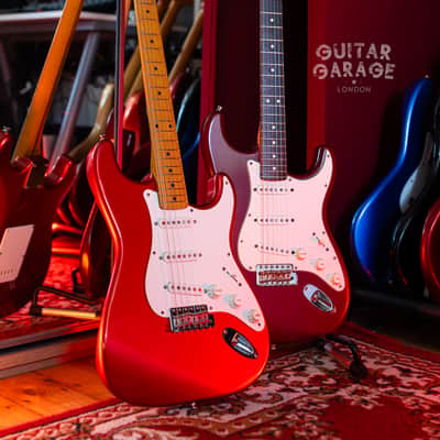 2007 Fender USA American Highway One Stratocaster Wine Red satin nitro rosewood fretboard image 20