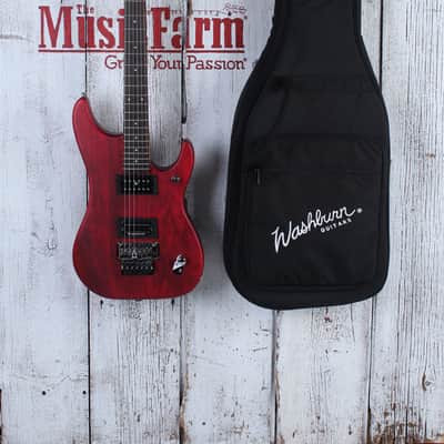 Washburn N2 Padauk Nuno Bettencourt N2 Electric Guitar Padauk Stain with Gig Bag image 2