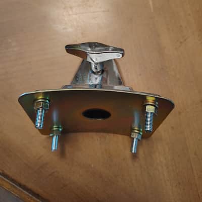 Yamaha Bass Drum Tom Mount Bracket 1990's - Chrome image 3