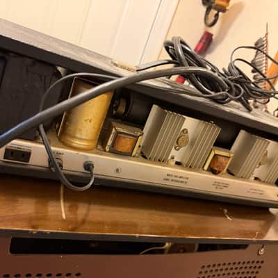 Sears / Silvertone 150 amplifier head 60s - Grey image 7