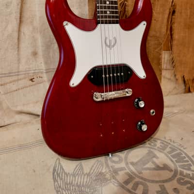 Epiphone Coronet 1963 - Cherry Red image 7