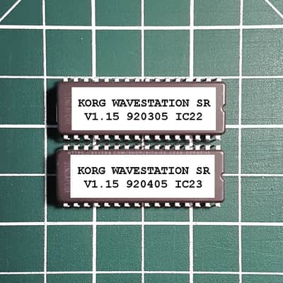 Korg Wavestation SR OS 1.15 EPROM Firmware Upgrade KIT