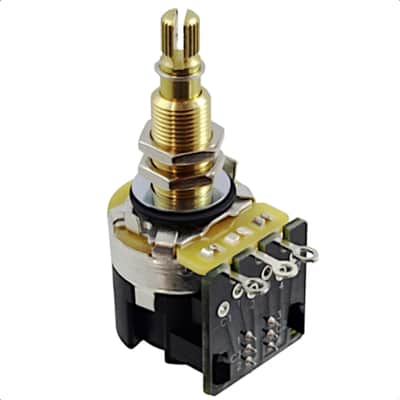 CTS 500K Audio Taper Pot w/ Push/Pull Switch-Long Shaft
