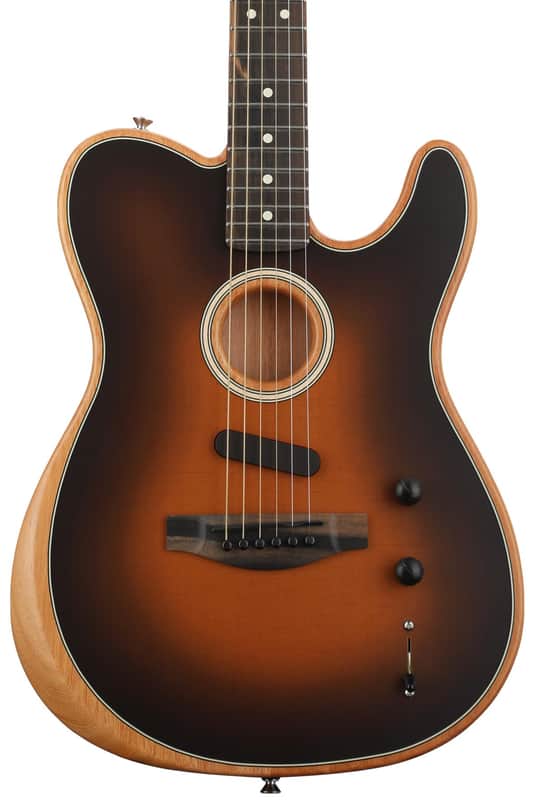 Fender American Acoustasonic Telecaster - Sunburst image 1