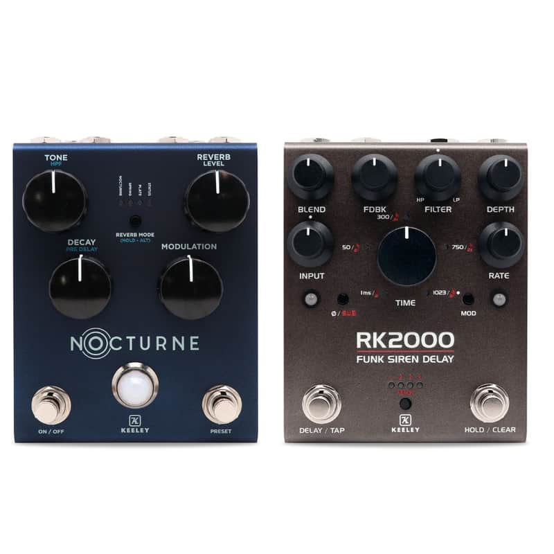Keeley RK2000 Funk Siren Delay & Nocturne Reverb image 1