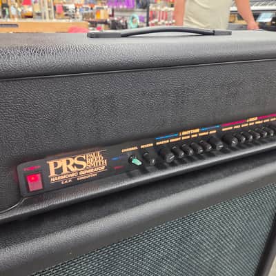 PRS Harmonic Generator 70 watt Head and 4x12 Cabinet 1990s - Black image 2