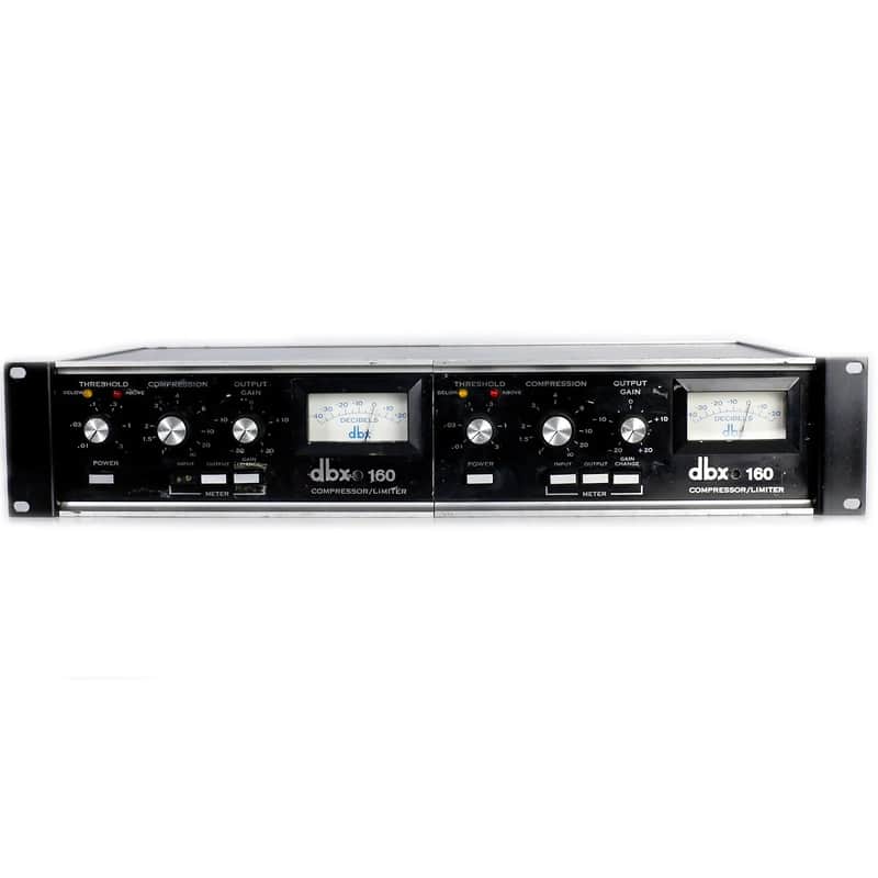 dbx 160 Compressor / Limiter Pair | Reverb