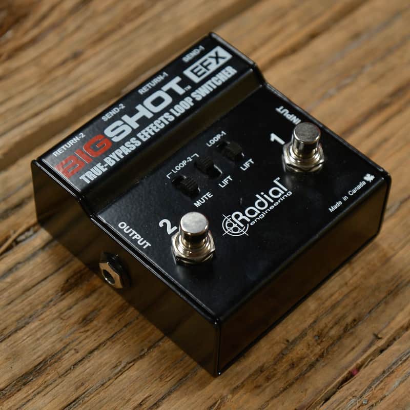 Radial BigShot EFX True-Bypass Effects Loop | Reverb