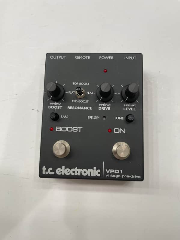 TC Electronic VPD1 Vintage Pre-Drive Overdrive Boost Rare Guitar Effect Pedal image 1