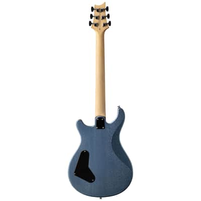 PRS SE CE24 Standard Stoptail Satin Ice Blue Metallic image 3