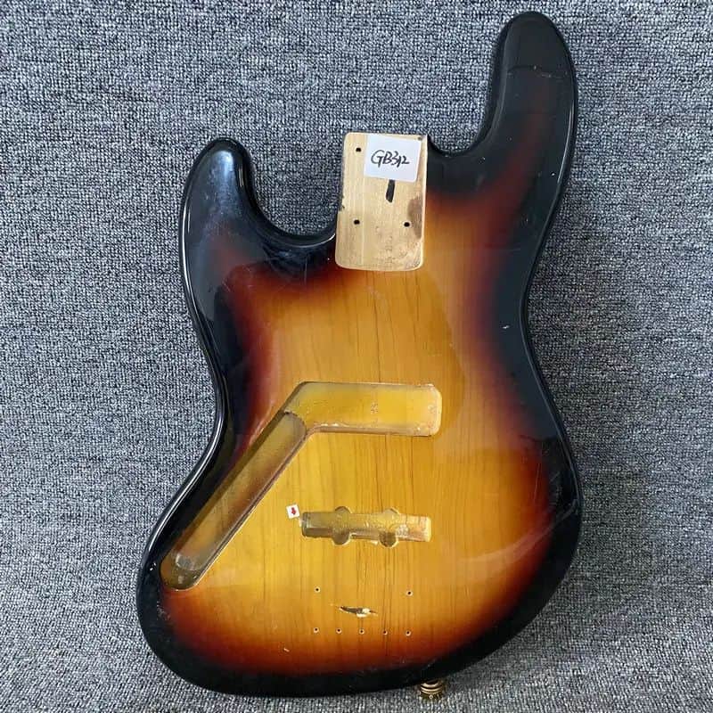 Lefty Tobacco Burst 4 String Jazz Bass Style Body image 1