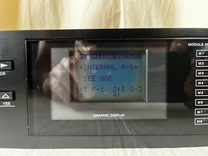 CASIO VZ-10M Professional digital synthesizer module vz-1 | Reverb