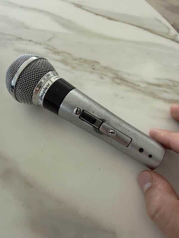 Vintage Shure Unisphere I 565SD Microphone - Made in USA 1970s - Chrome / 565 / 565 SD image 1